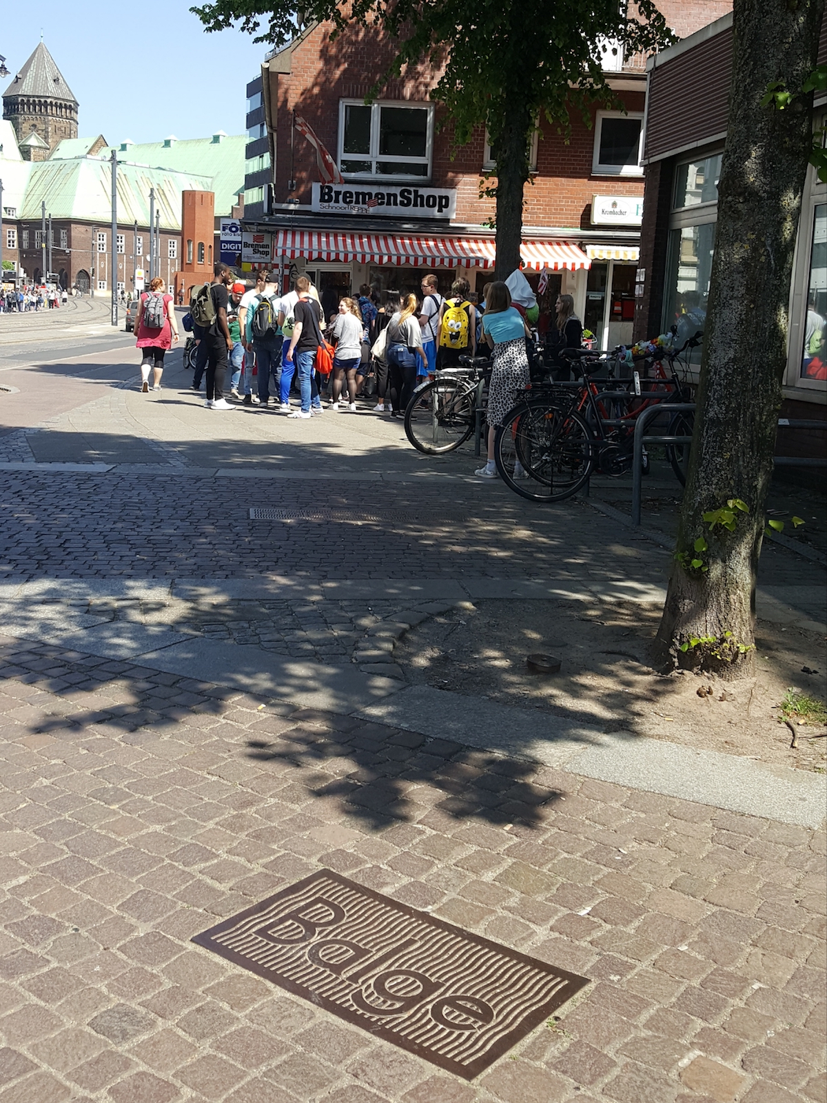 Der Verlauf der Balge in Bremen